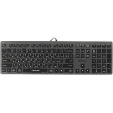 Клавіатура A4Tech FX60 USB Grey White з підсвічуванням