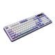 Клавіатура Ajazz AK980 RGB Clear Sky Switch Wireless With Screen (AK980-CS-PWB) Purple