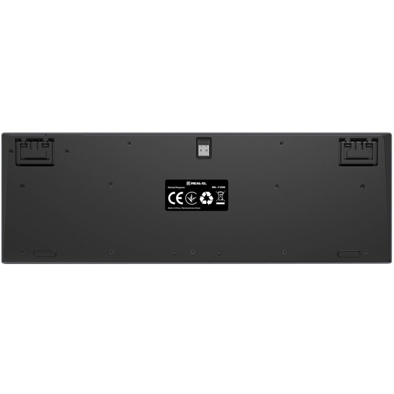 Клавіатура REAL-EL RK-715W (EL123100051)