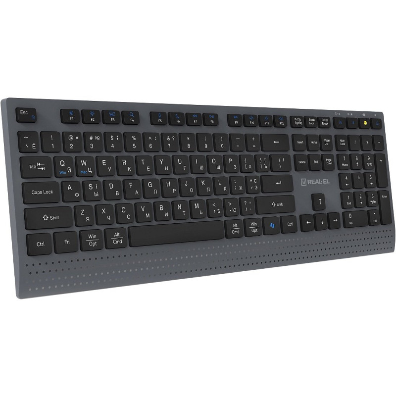 Клавіатура REAL-EL RK-715W (EL123100051)