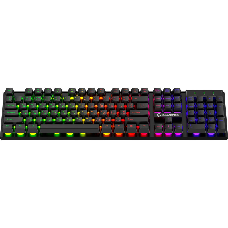 Клавіатура GamePro GK296 RGB Black
