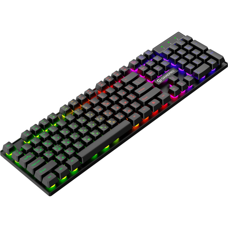 Клавіатура GamePro GK296 RGB Black