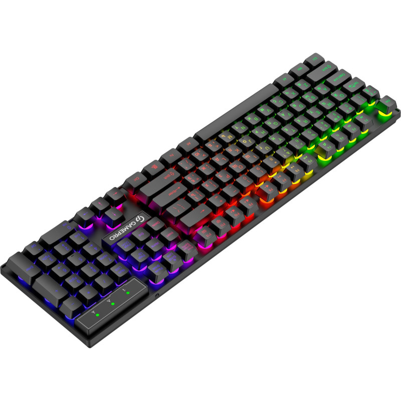 Клавіатура GamePro GK296 RGB Black