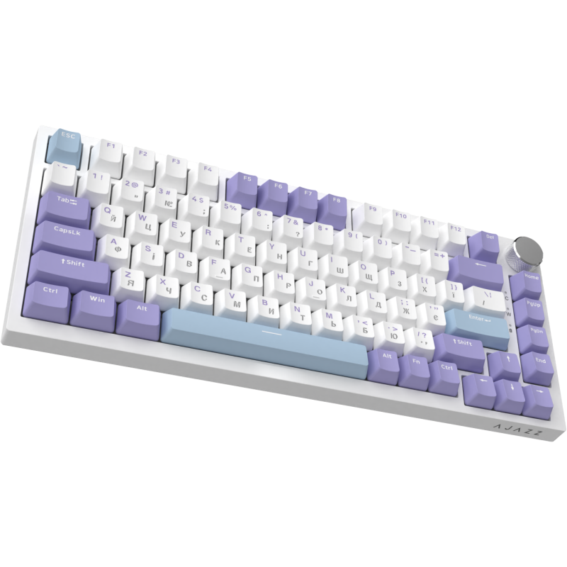 Клавіатура Ajazz AK820 Sea Salt Switch White USB-C (AK820-SS-PWB)