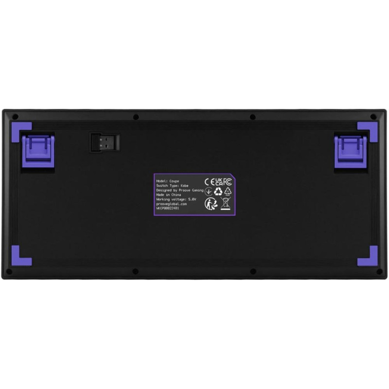 Клавіатура Proove Gaming Coupe (WKCP00022416) Black/Purple