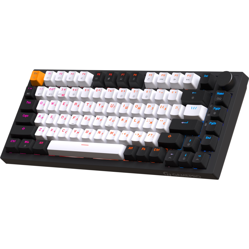 Клавіатура GamePro Asgard Valhalla QLAB Sakura Switch Black (MK160-B-QS-PRO)