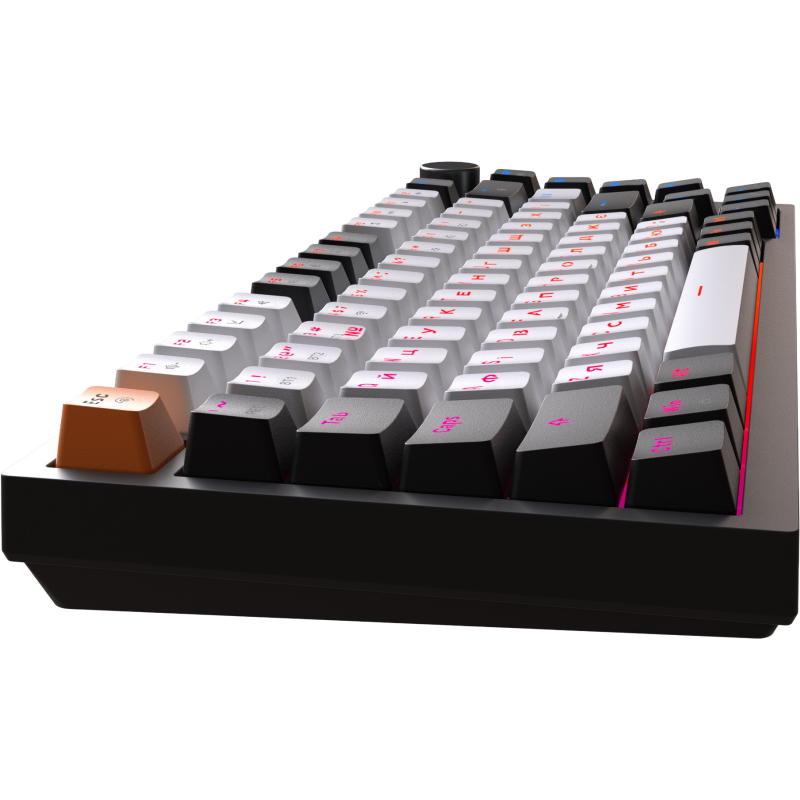 Клавіатура GamePro Asgard Valhalla QLAB Sakura Switch Black (MK160-B-QS-PRO)