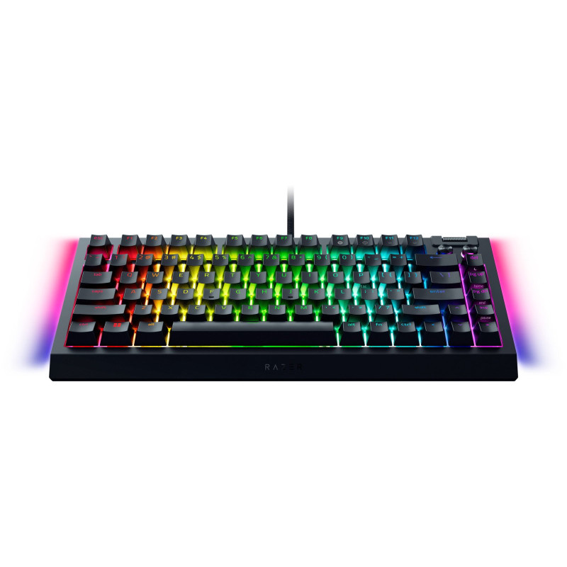 Клавіатура Razer BlackWidow V4 75% RGB Mechanical Tactile Switch (RZ03-05000100-R3M1) USB Black