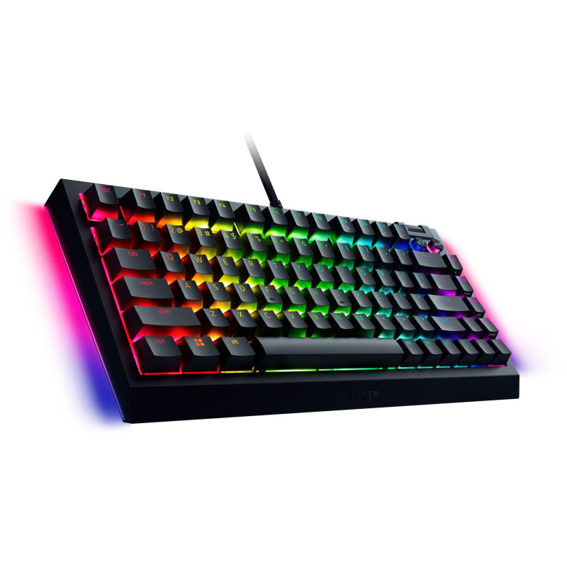 Клавіатура Razer BlackWidow V4 75% RGB Mechanical Tactile Switch (RZ03-05000100-R3M1) USB Black
