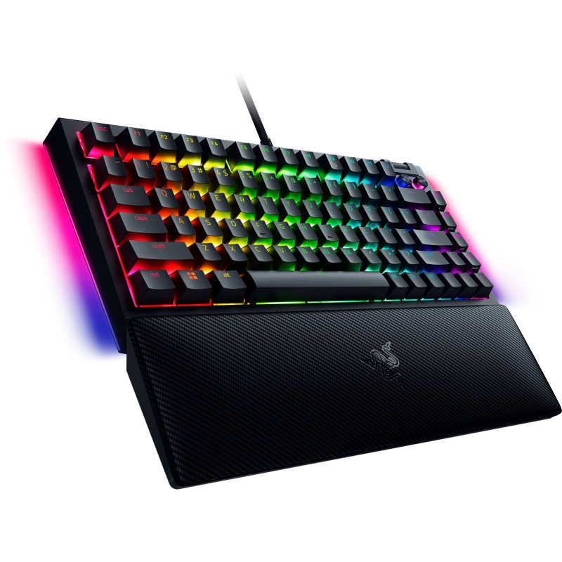 Клавіатура Razer BlackWidow V4 75% RGB Mechanical Tactile Switch (RZ03-05000100-R3M1) USB Black