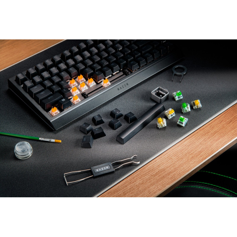 Клавіатура Razer BlackWidow V4 75% RGB Mechanical Tactile Switch (RZ03-05000100-R3M1) USB Black