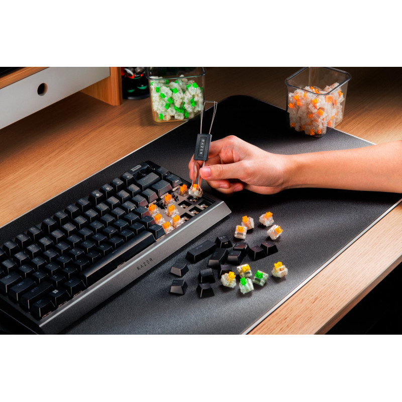 Клавіатура Razer BlackWidow V4 75% RGB Mechanical Tactile Switch (RZ03-05000100-R3M1) USB Black