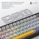 Клавіатура Ajazz AK650 RGB Flying Fish Switch Wireless With Screen (AK650-FF-BGY) Black