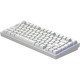 Клавіатура Dark Project ALU81 Terra Nova PBT RGB Mech G3MS Moonstone White (DPKB_NOVA_81_ANSI_WHITE_UA)