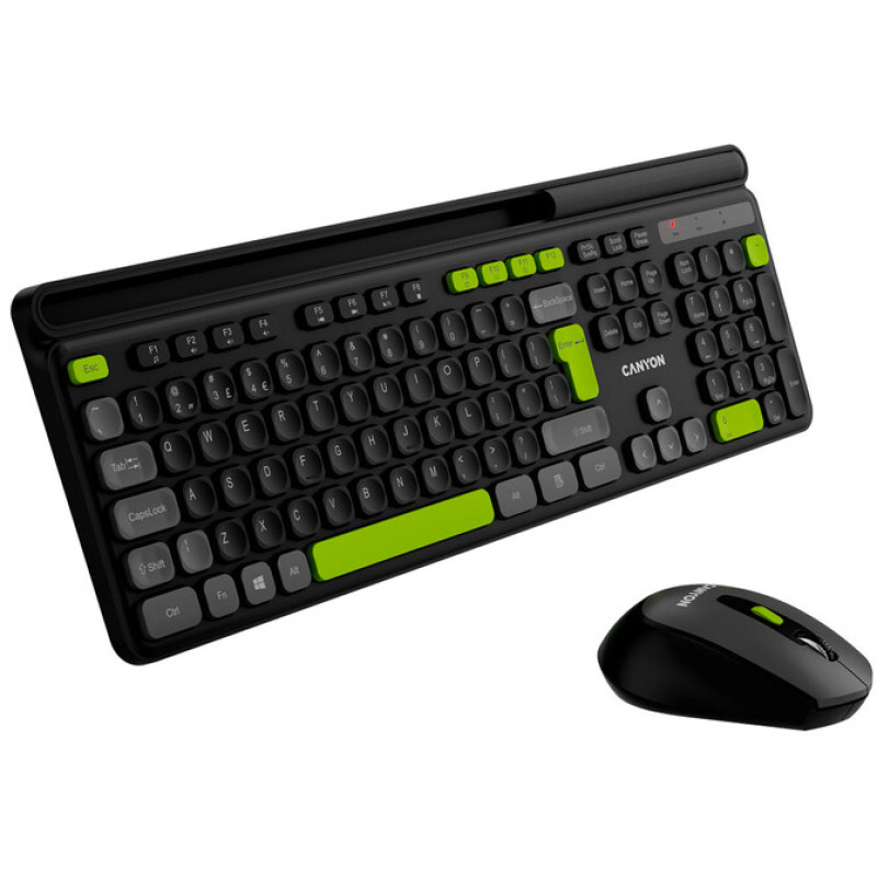 Комплект Canyon HSET-W5 Wireless UA Black (CNS-HSETW5BK)