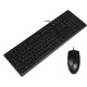 Комплект A4Tech KR-8372 USB Black