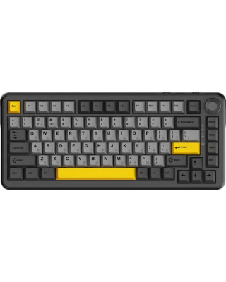 Клавіатура Ajazz AK820 MAX RGB Magnetic Switches (AK820MAX-WM-BGY) Black/Gray/Yellow