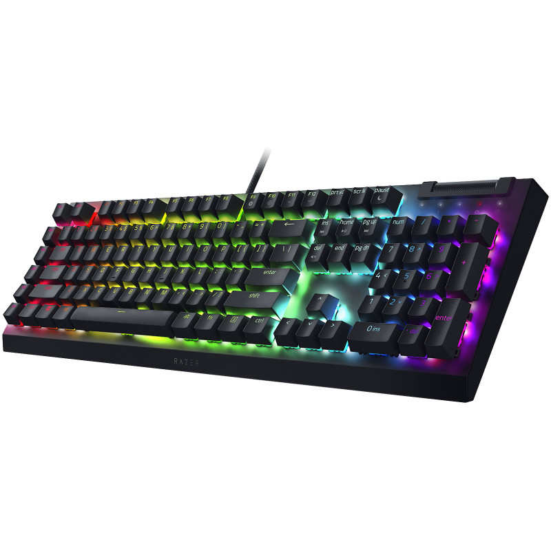 Клавіатура Razer BlackWidow V4 X Mechanical Green Switch (RZ03-04700800-R3R1) USB Black