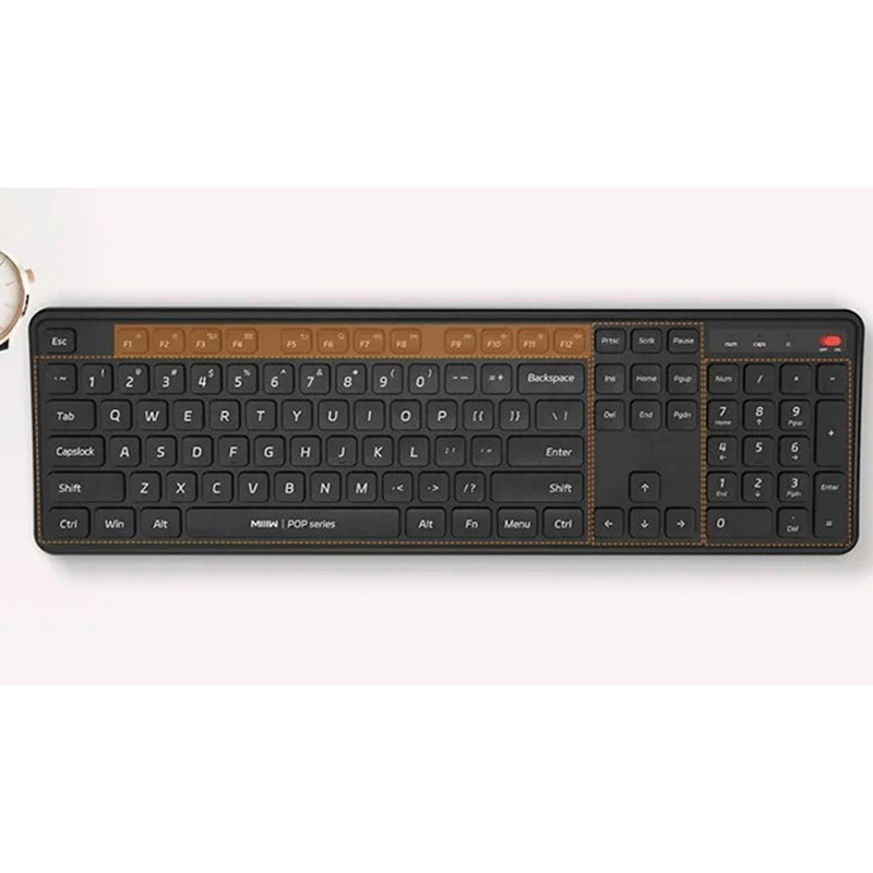 Комплект Xiaomi MiiiW Keyboard and Mouse Combo Gen 3 PB03 Wireless UA Black (MW24PB03 Black)