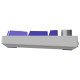 Клавіатура Proove Gaming Slicker Pro (Ukraine Layout) white/purple (WKSLP0022417)