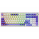 Клавіатура Proove Gaming Slicker Pro (Ukraine Layout) white/purple (WKSLP0022417)