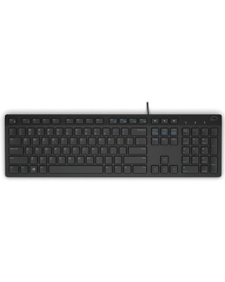 Клавіатура Dell KB216 Multimedia Black (580-AHHE)