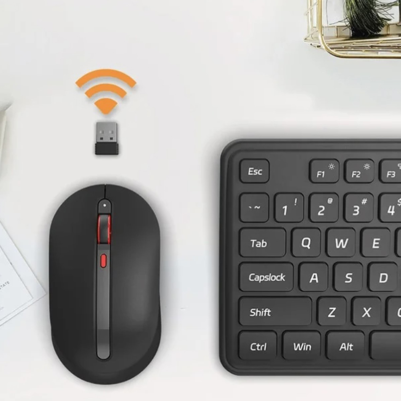 Комплект Xiaomi MiiiW Keyboard and Mouse Combo Gen 3 PB03 Wireless UA White (MW24PB03 White)