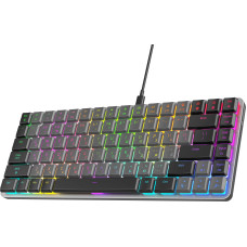 Клавіатура GamePro MK141R Red Swich Low Profile RGB USB Dark Gray (MK141R)