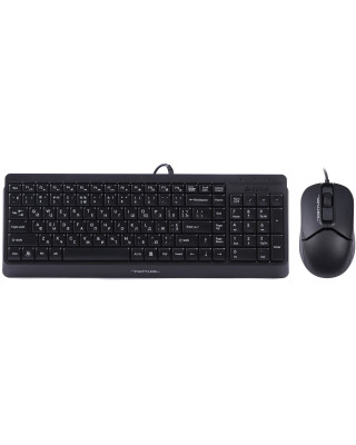 Комплект USB A4Tech F1512 Black