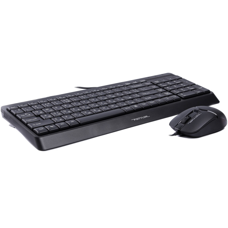 Комплект USB A4Tech F1512 Black