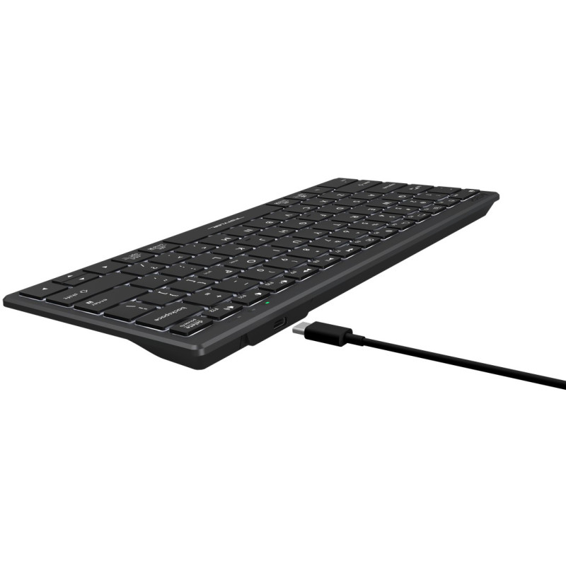 Клавіатура A4-Tech Fstyler FX61 USB Grey White backlit