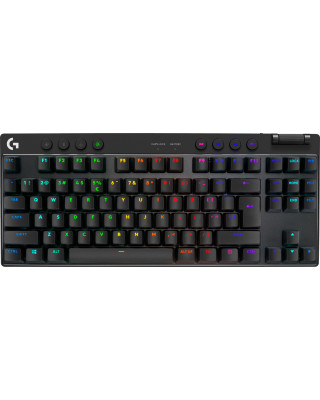 Клавиатура Logitech G PRO X TKL Lightspeed Tactile USB UA Black (920-012136)