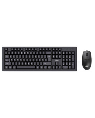 Комплект AOC KM210B Wireless UA Black (KM210B/97)