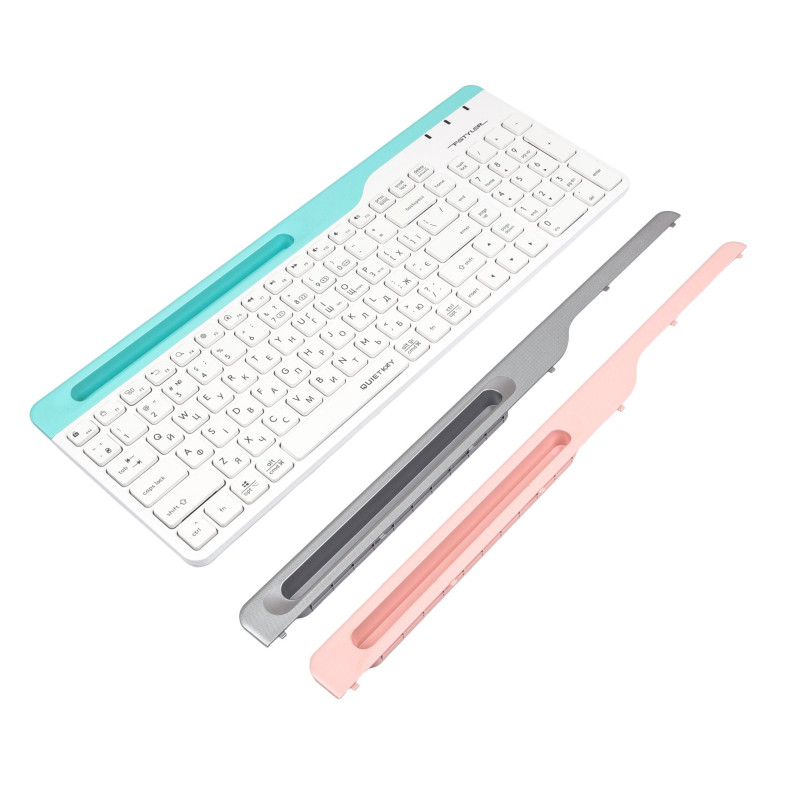 Клавіатура A4Tech FBK25 Wireless White