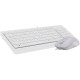 Комплект A4Tech F1512 білий USB