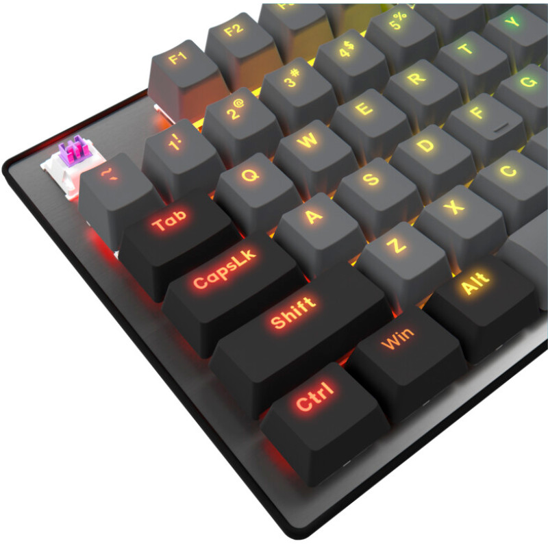 Клавіатура Lorgar Azar 514 RGB USB UA Black (LRG-GK514B-UA)