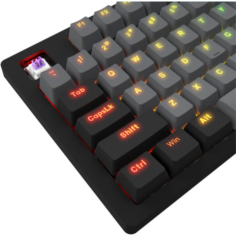 Клавіатура Lorgar Azar 514 RGB USB UA Black (LRG-GK514B-UA)