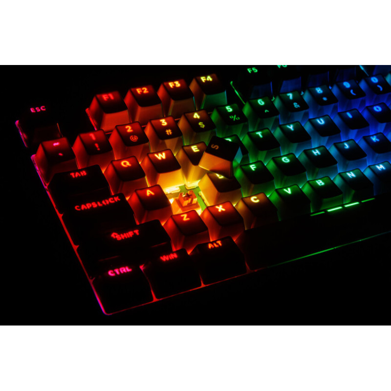 Клавіатура Lorgar Azar 514 RGB USB UA Black (LRG-GK514B-UA)
