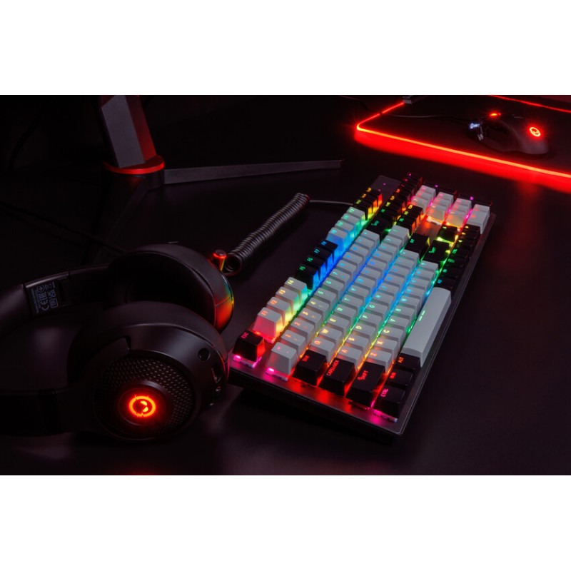 Клавіатура Lorgar Azar 514 RGB USB UA Black (LRG-GK514B-UA)