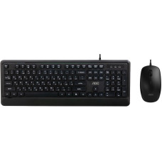 Комплект AOC KM220B USB UA Black (KM220B/97)