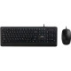 Комплект AOC KM220B USB UA Black (KM220B/97)