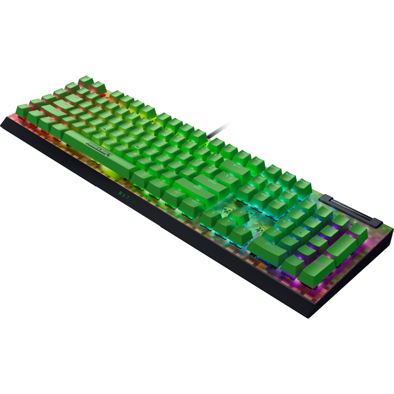 Клавіатура RAZER BlackWidow V4 X Minecraft Edition (RZ03-04704100-R3M1)