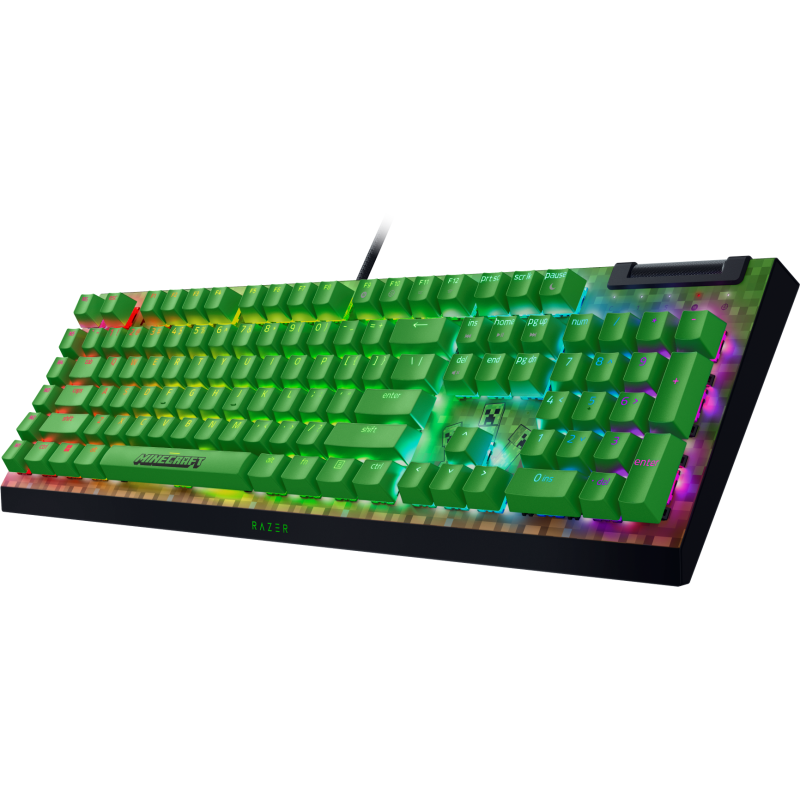 Клавіатура RAZER BlackWidow V4 X Minecraft Edition (RZ03-04704100-R3M1)