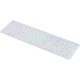 Клавіатура Canyon HKB-W11 Slim Dual Mode Wireless/Bluetooth RGB UA White (CNS-HBTK11W)
