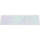 Клавіатура Canyon HKB-W11 Slim Dual Mode Wireless/Bluetooth RGB UA White (CNS-HBTK11W)