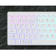 Клавіатура Canyon HKB-W11 Slim Dual Mode Wireless/Bluetooth RGB UA White (CNS-HBTK11W)