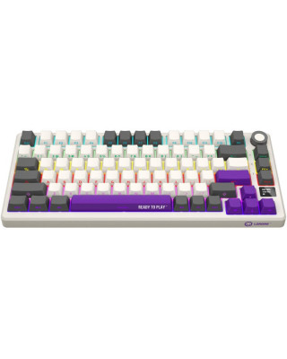Клавіатура Lorgar KBP7075W Pro RGB Wireless/Bluetooth/USB UA Beige (LRG-KBP7075W-RT-US)