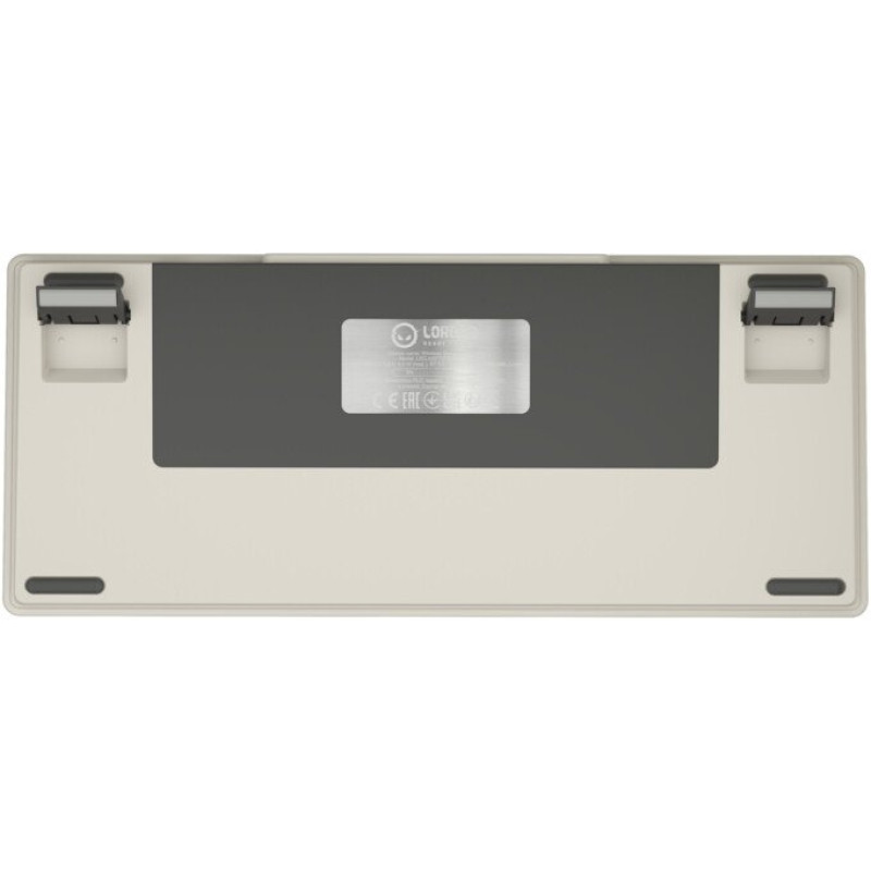 Клавіатура Lorgar KBP7075W Pro RGB Wireless/Bluetooth/USB UA Beige (LRG-KBP7075W-RT-US)