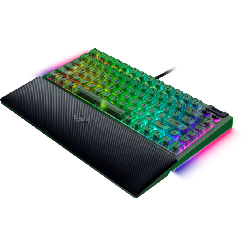 Клавіатура RAZER BlackWidow V4 75%, Phantom Green (RZ03-05003300-R3M1)