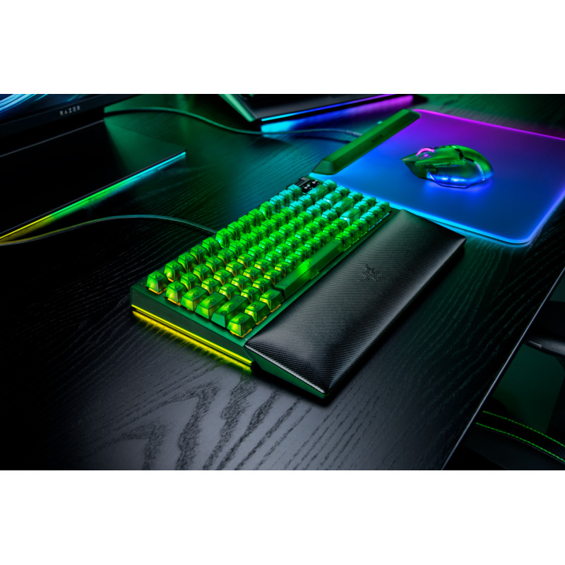 Клавіатура RAZER BlackWidow V4 75%, Phantom Green (RZ03-05003300-R3M1)